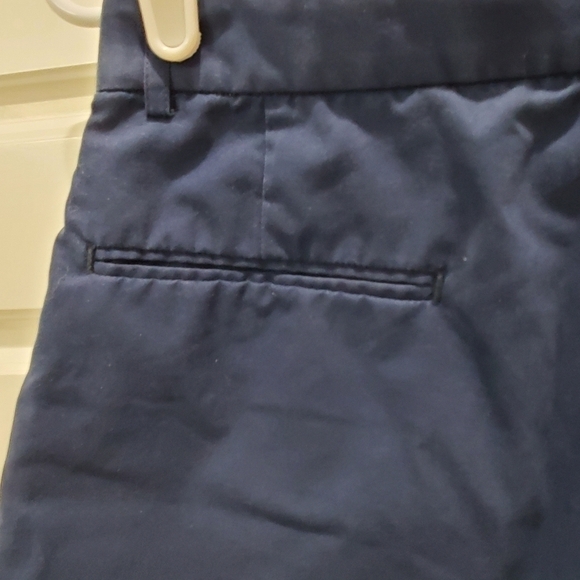 RALPH LAUREN GOLF NAVY BLUE PLEATED 100% COTTON SHORTS WOMEN SIZE 8 - Picture 6 of 12